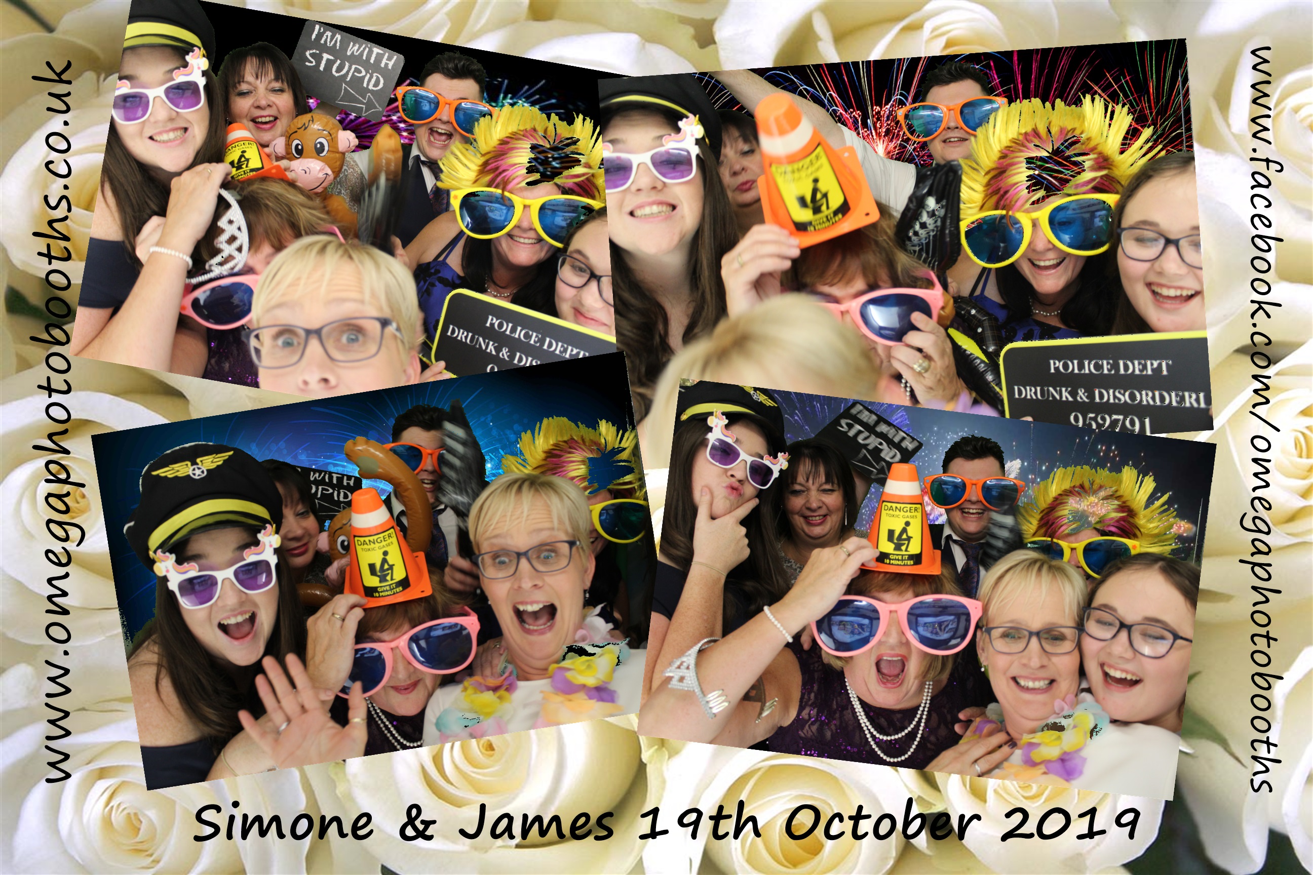 Simone & James Wedding | View more photos from the event at gallery.omegaphotobooths.co.uk/u/Omega-Photobooths/Simone-James-Wedding